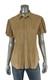 Ralph Lauren Black Label Suede Leather Puff Sleeve Shirt Blouse New $1898