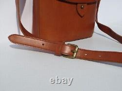 Ralph Lauren Brown Leather Crossbody Bag Vintage