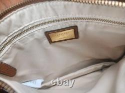 Ralph Lauren Brown Pebbled Leather Jamey Crossbody Handbag New With Dust Bag