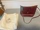 Ralph Lauren Carryover Andie Tote Drawstring Handbag Burgundy New