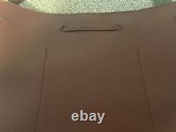Ralph Lauren Carryover Andie Tote Drawstring Handbag Burgundy NEW