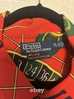 Ralph Lauren Casino Button Up Xxl / Very Rare Size /Mint Condition With The Tags