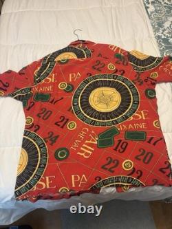 Ralph Lauren Casino Button Up Xxl / Very Rare Size /Mint Condition With The Tags