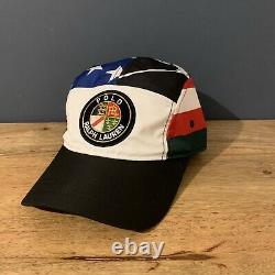 Ralph Lauren Cookie Polo Sport Suicide 92 Ski 5 Panel Cap Ltd Edition Rare Hat