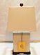 Ralph Lauren Creamy White Crackle Finish Porcelain Table Lamp & Shade New