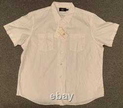 Ralph Lauren Double RL Fenton Short Sleeve Polo Shirt XXL NEW NWT RRL Pockets