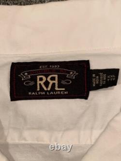 Ralph Lauren Double RL Fenton Short Sleeve Polo Shirt XXL NEW NWT RRL Pockets