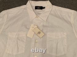 Ralph Lauren Double RL Fenton Short Sleeve Polo Shirt XXL NEW NWT RRL Pockets