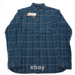 Ralph Lauren Double RL (RRL) NWT Casual Button Down Shirt Size S Blue Plaid