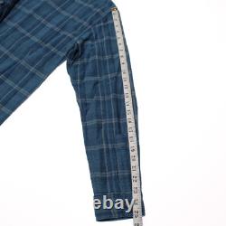Ralph Lauren Double RL (RRL) NWT Casual Button Down Shirt Size S Blue Plaid