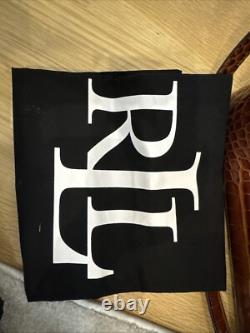 Ralph Lauren Embossed Leather Large Marcy Satchel