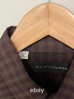 Ralph Lauren Front Pocket Shirt Men's Brown. Size Small. $595