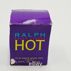 Ralph Lauren HOT EDT 3.4 oz 100ml Spray Discontinued New Full USA Made