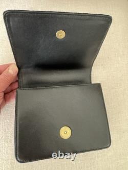 Ralph Lauren Hand Bag Crossbody Women's Velvet Made Italy BLACK NWT $1750
