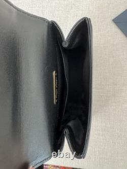 Ralph Lauren Hand Bag Crossbody Women's Velvet Made Italy BLACK NWT $1750