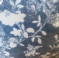 Ralph Lauren Indigo Cottage King Comforter Blue & White Floral NEW