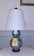 Ralph Lauren Lamp Blue And White Chinoiserie Double Gourd New