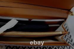 Ralph Lauren Leather Medium Adair Wallet Crossbody LAUREN TAN NWT