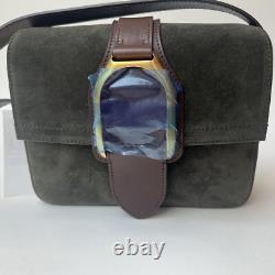Ralph Lauren Lux Green Welington Mini Chain Crossbody NWT (Retail $1450)