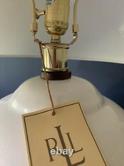 Ralph Lauren Mandarin Cream Crackled Ginger Jar Table Lamp Home Office Desk Lamp