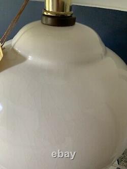 Ralph Lauren Mandarin Cream Crackled Ginger Jar Table Lamp Home Office Desk Lamp