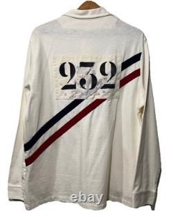 Ralph Lauren Men's XL Vintage Long Sleeve All American Off White Polo Shirt NWT