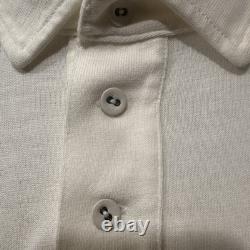 Ralph Lauren Men's XL Vintage Long Sleeve All American Off White Polo Shirt NWT