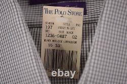 Ralph Lauren NWT Purple Label Button Up Sport Shirt Size 15 33 French Cuff