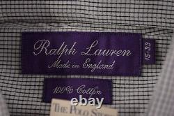 Ralph Lauren NWT Purple Label Button Up Sport Shirt Size 15 33 French Cuff