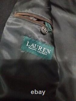 Ralph Lauren New Men's Charcoal Gray Jake Overcoat Size 40S