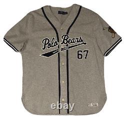 Ralph Lauren Polo Baseball Jersey New Extremely Rare Bears 67 Like Yankees L