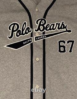 Ralph Lauren Polo Baseball Jersey New Extremely Rare Bears 67 Like Yankees L