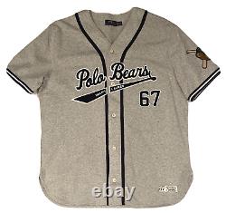 Ralph Lauren Polo Bear Baseball Jersey New Extremely Rare 67 Like Yankees L