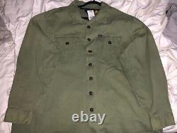 Ralph Lauren Polo Big And Tall Military Field Shirt Size 3XB