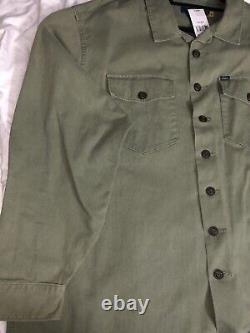 Ralph Lauren Polo Big And Tall Military Field Shirt Size 3XB