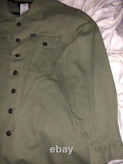 Ralph Lauren Polo Big And Tall Military Field Shirt Size 3XB