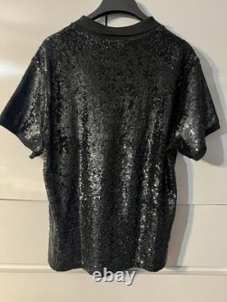 Ralph Lauren Polo Black Sequined Mesh Polo Shirt NWT Size XXL