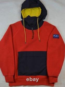 Ralph Lauren Polo CP-93 Stadium HI Tech Fleece Jacket Hoodie Pullover XL NWT
