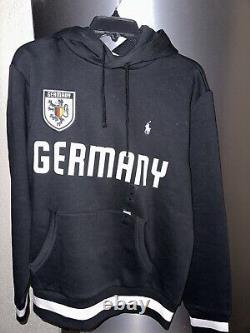 Ralph Lauren Polo Germany World Cup Hoodie Sweatshirt Medium New Retail $168