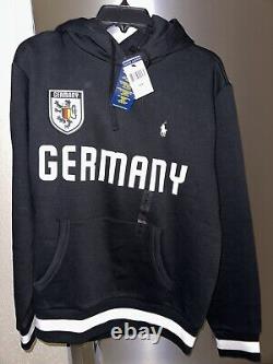 Ralph Lauren Polo Germany World Cup Hoodie Sweatshirt Medium New Retail $168