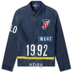 Ralph Lauren Polo Indigo Stadium 1992 Jacket Snowbeach USA Pwing Men's Large NEW