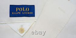 Ralph Lauren Polo Ivory Linen Sport Coat 40L New WithTags Dual Vents $598