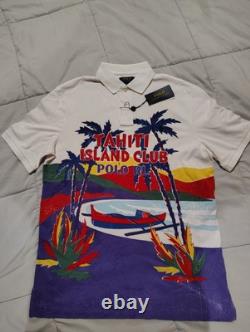 Ralph Lauren Polo Mesh Classic Fit Graphic Shirt Size Medium NWT