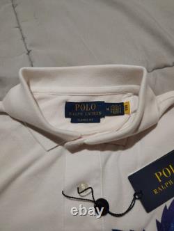 Ralph Lauren Polo Mesh Classic Fit Graphic Shirt Size Medium NWT
