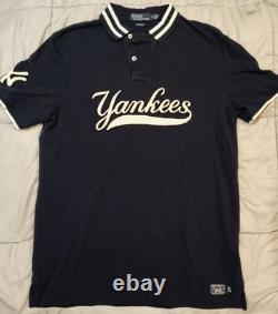Ralph Lauren Polo New York Yankee Shirt Size Medium Classic Fit