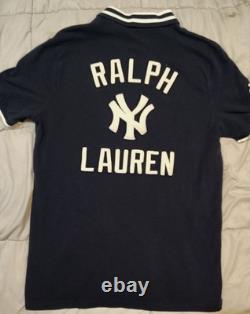 Ralph Lauren Polo New York Yankee Shirt Size Medium Classic Fit