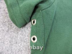 Ralph Lauren Polo Shirt Mens XL Green Boston Boylston St Big Pony Logo Slim