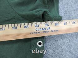 Ralph Lauren Polo Shirt Mens XL Green Boston Boylston St Big Pony Logo Slim