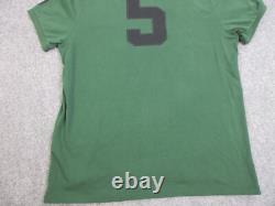 Ralph Lauren Polo Shirt Mens XL Green Boston Boylston St Big Pony Logo Slim