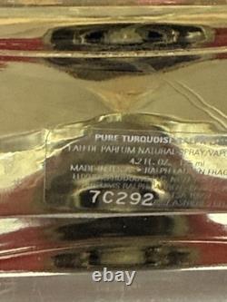 Ralph Lauren Pure Turquoise 4.2 Fl Oz Eau De Parfum NEW. Discontinued